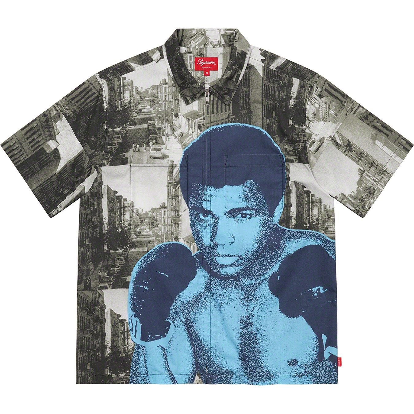 Muhammad Ali Zip Up S/S Shirt view 3